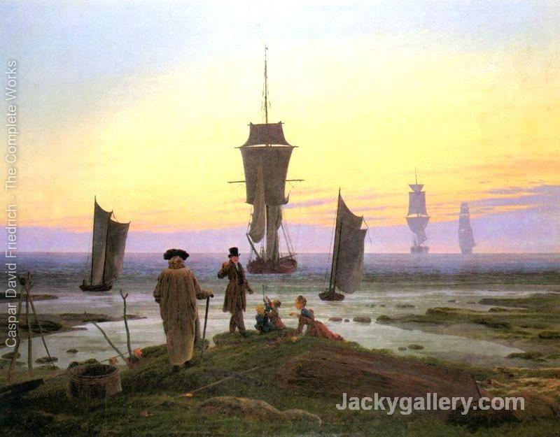 The life stages by Caspar David Friedrich paintings reproduction